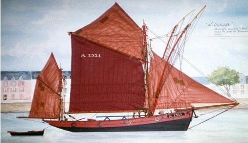 Red Sail Ship